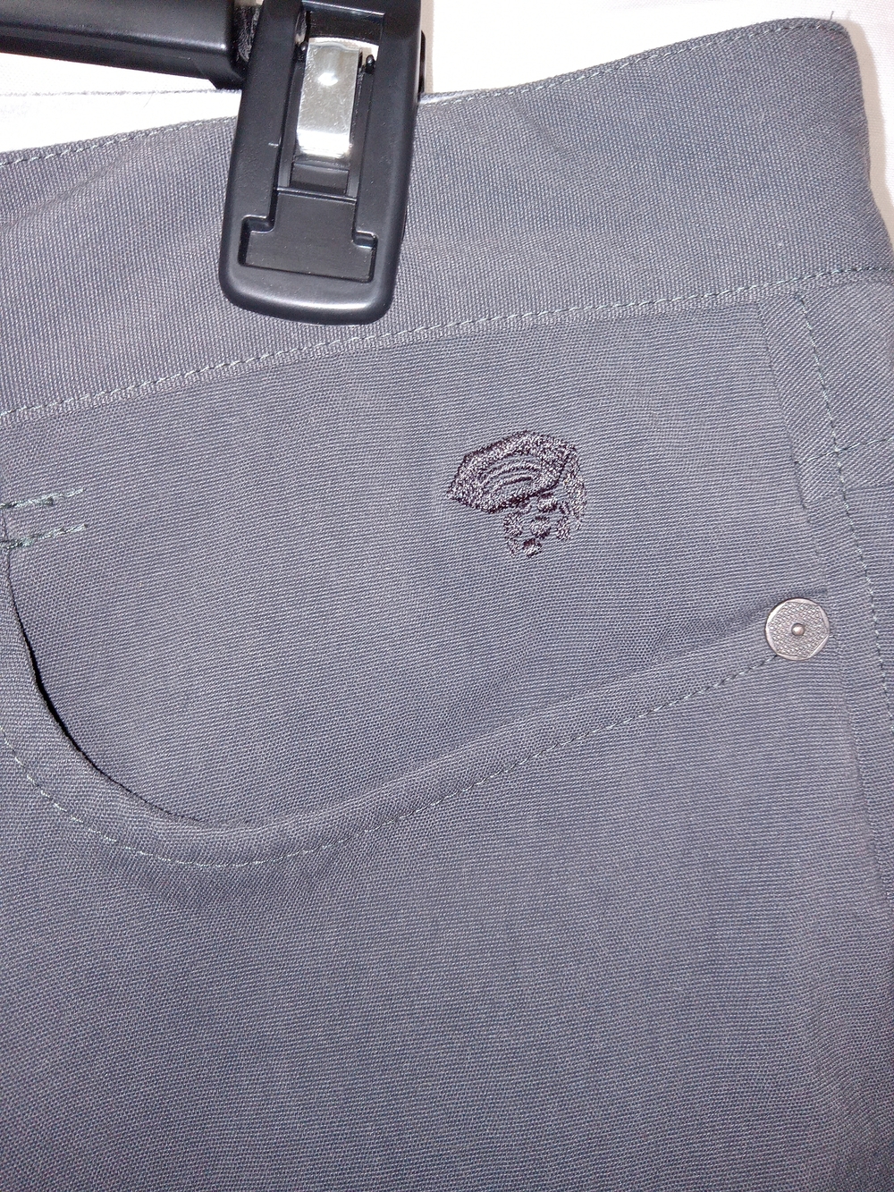Mountain Hardwear Womens Hiking Pants 12/30  Stretch Nylon Trail Gorpcore - Picture 3 of 12